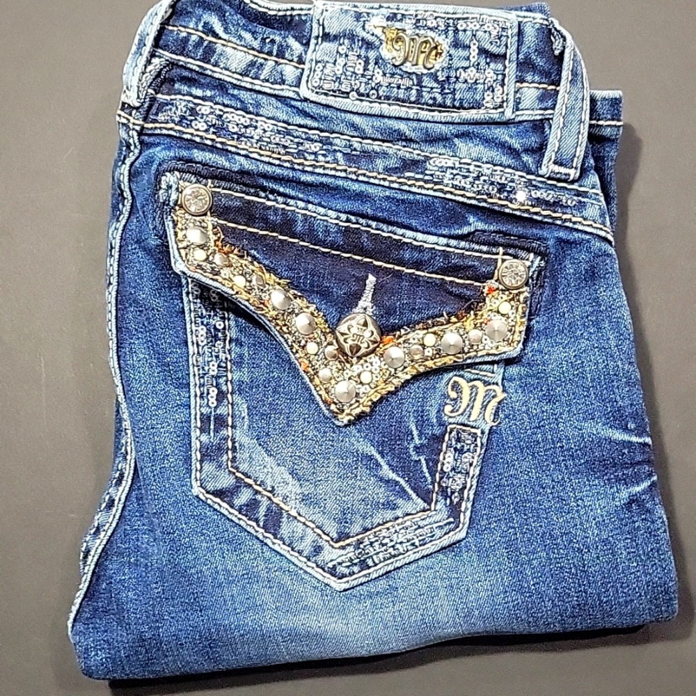 Miss Me Boot Cut Jeans Size 26 - 33 Inseam
